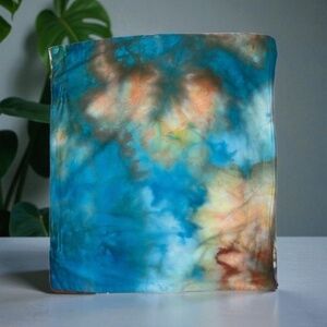 Unique Ice Dyed Pillow Cover